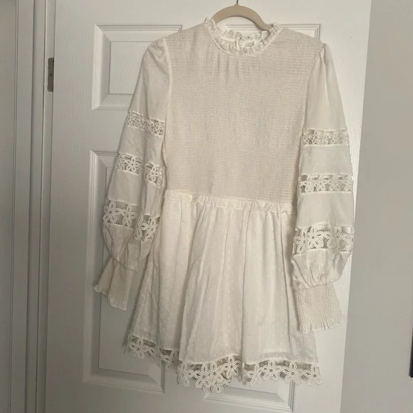 Zimmerman Primrose Daisy Romper Ivory - Picture 2 of 4